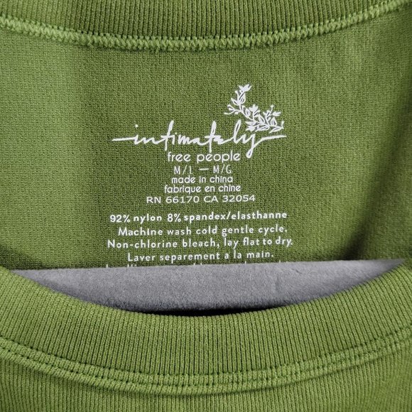 FREE PEOPLE bella seamless rib tank Sz M/L NEW - Picture 8 of 9